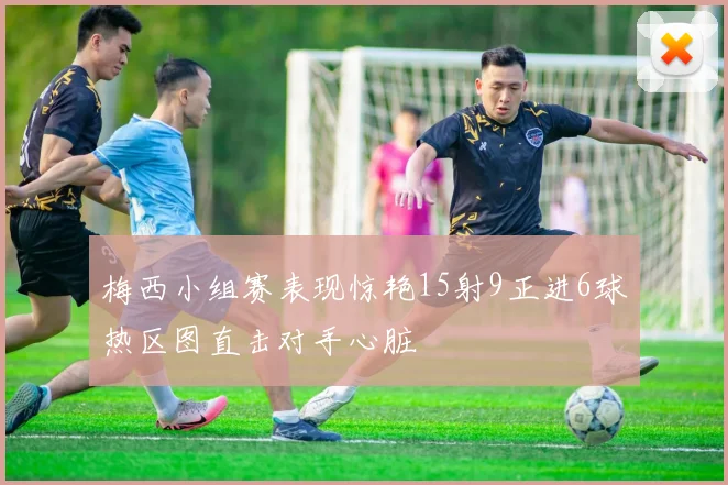 梅西小组赛表现惊艳15射9正进6球热区图直击对手心脏